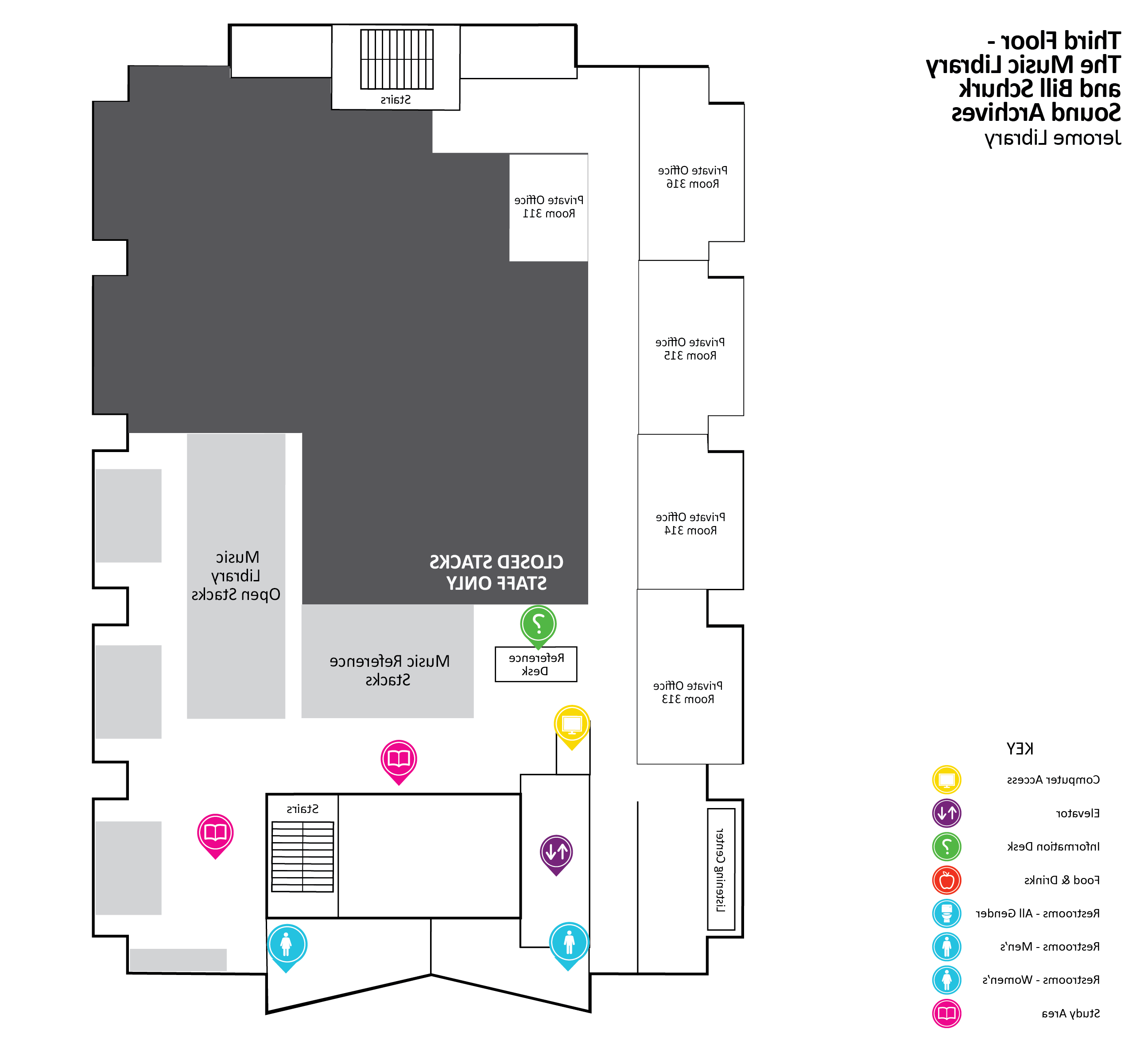 3rd Floor Map